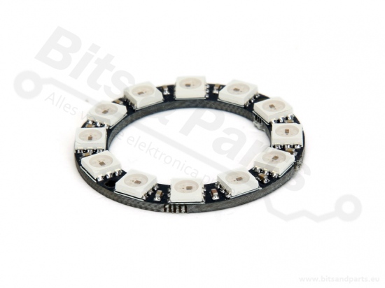 LED Ring 12x WS2812 RGB 5050 RGB LEDs with drivers (12bits)
